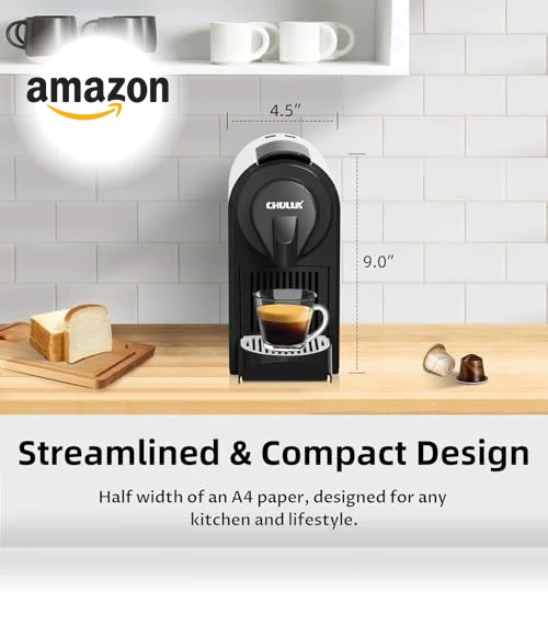 Mini Espresso Machine for Nespresso Original Capsules — Coffee & Espresso Combos, CHULUX