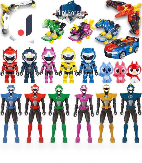 Mini Force Super Dinosaur Mech Robot Scooter Toy — Playsets, Super Go