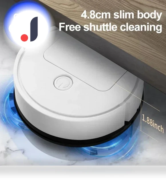 Mini Intelligent Sweeping Robot Vacuum — Smart Cleaning Robots, Darling Home