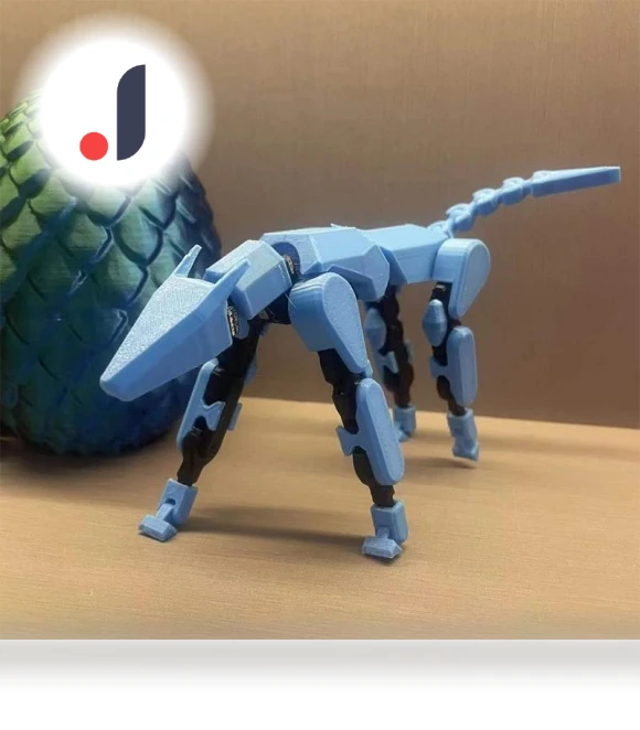 Movable Multi-Jointed Robot Dog — Educational, Treasure Hom