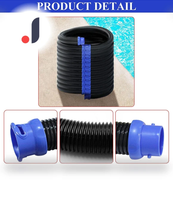 Pool Cleaning Hose with Lock — Vacuum Hoses, Three Body