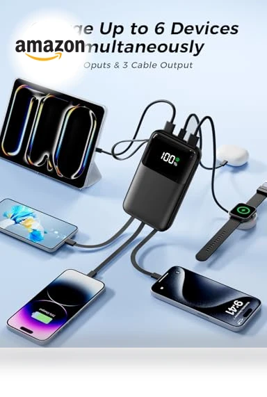 Portable Charger with Built in Cable — Mobile Power Solutions, Anshi Shengying (Shenzhen) Technology Co., Ltd.