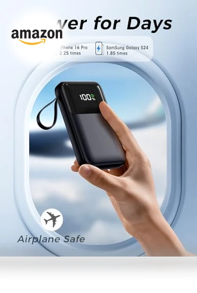 Portable Charger with Built in Cable — Mobile Power Solutions, Anshi Shengying (Shenzhen) Technology Co., Ltd.
