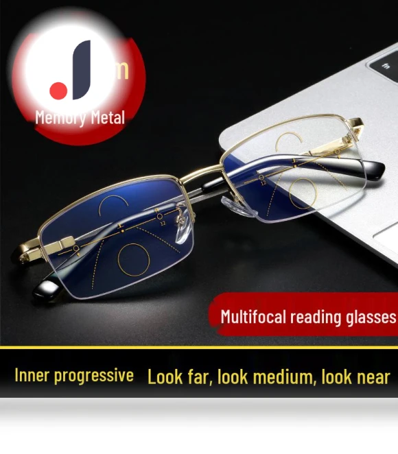 Progressive Bifocal Reading Glasses — Reading Glasses, Millioner