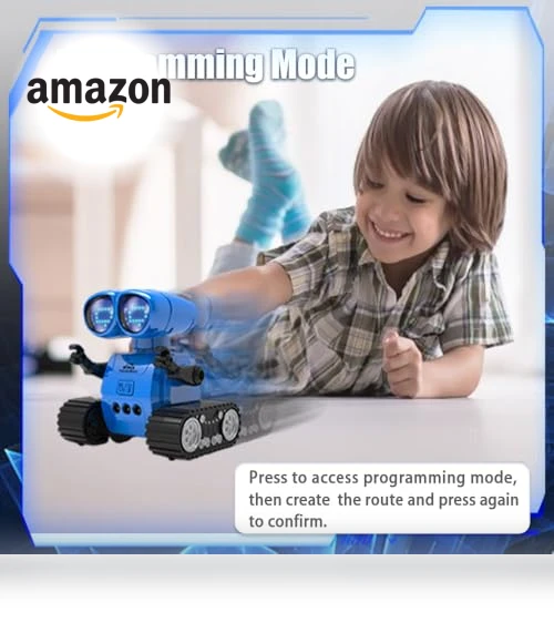 Rechargeable RC Robot with Gesture Sensing — Interactive Figures & Robots, SEFCVTC