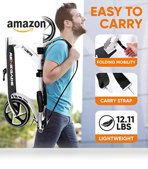 Renegade Kick Scooter — Push Scooters, Hurtle