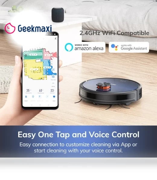 Robot Vacuum Cleaner with Self-Emptying Station — Smart Cleaning Robots, ILIFE