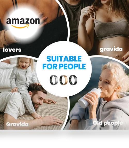 Smart Health Ring — Wearable Accessories, LONGQQ
