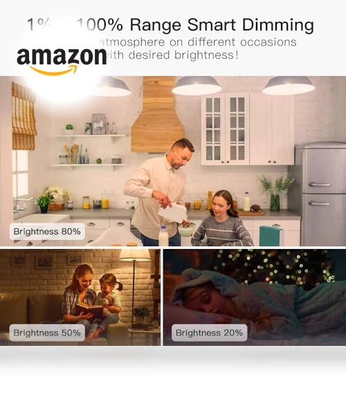Smart Light Bulbs — LED, TREATLIFE