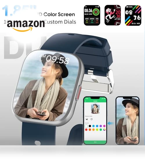 Smart Watch with Bluetooth Call and Fitness Tracking — Smartwatches, aycy