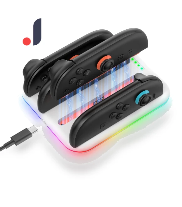 Switch 2 Controller Charging Dock Station — Power Solutions, SAMURAI STYLE