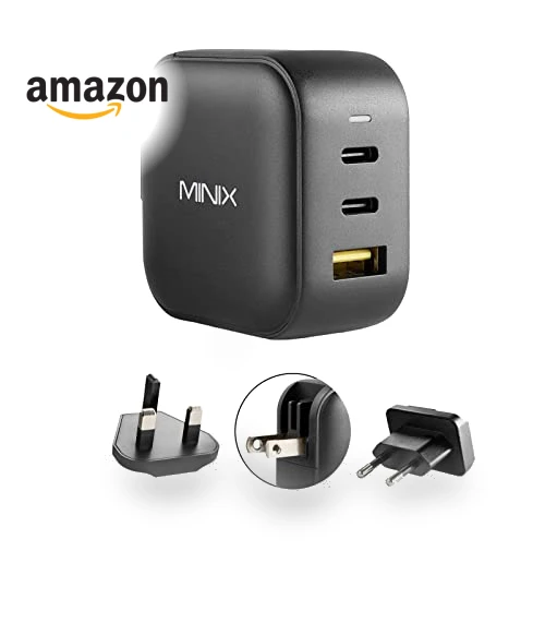 Turbo 3-Port GaN Wall Charger — Chargers, MINIX