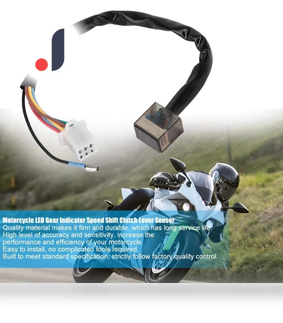 Universal Waterproof LED Digital Gear Indicator — Shift Light