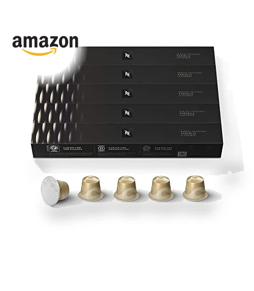 Vaniglia Medium Roast Espresso Coffee Capsules — Capsules & Pods, Nespresso
