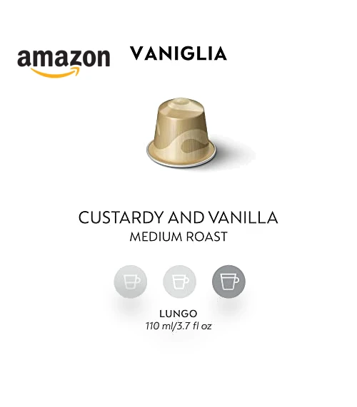 Vaniglia Medium Roast Espresso Coffee Capsules — Capsules & Pods, Nespresso