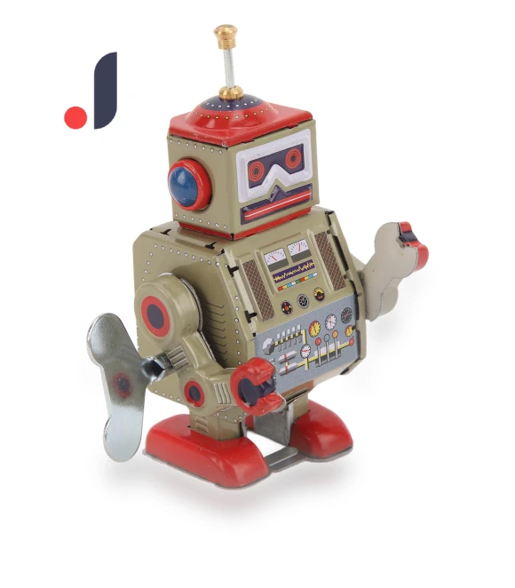 Vintage Wind-Up Walking Robot Toy — Wind-up Toys, Sport2ZY