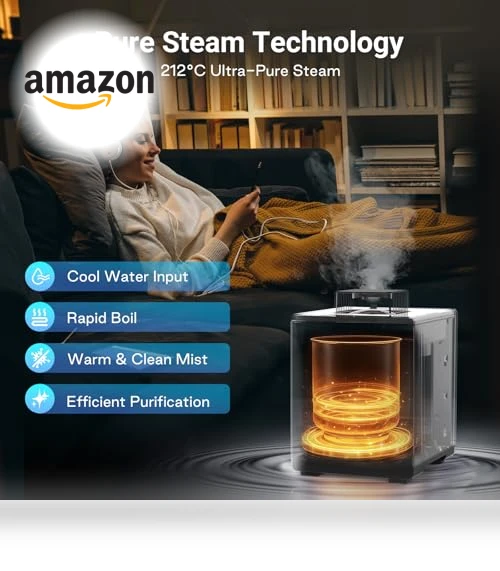 Warm Mist Humidifier — Air Moisturizers, Livatro