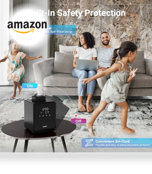 Warm Mist Humidifier — Air Moisturizers, Livatro