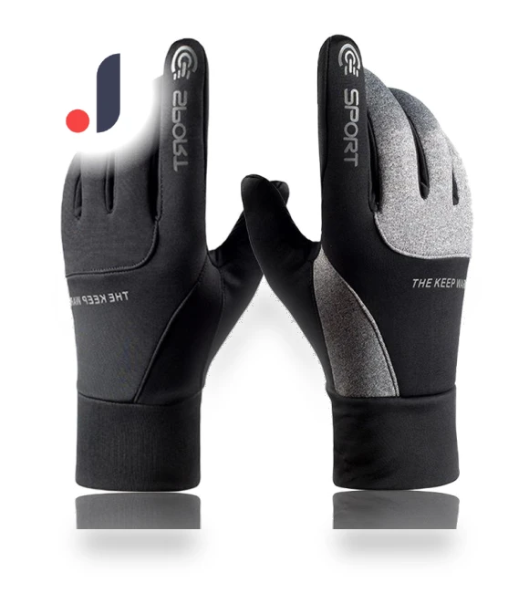 Windproof Waterproof Fleece Gloves for Cycling and Skiing with Touchscreen — Gloves & Mittens, Millioner