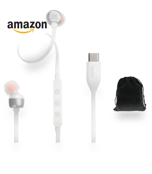 Wired Hi-Res USB-C in-Ear Headphones with Microphone — In-Ear Headphones, JBL