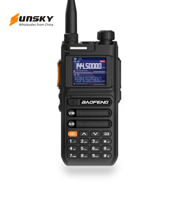 1.77 inch Color LCD Handheld Analog Walkie Talkie — Radio Communication Devices, baofeng