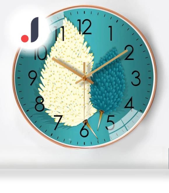 10-inch Creative Fully Automatic Radio Wall Clock — Clocks, Window glass film