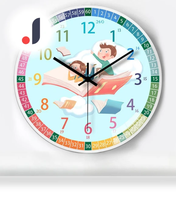 12-inch Automatic Synchronization Radio Wall Clock — Clocks, Window glass film