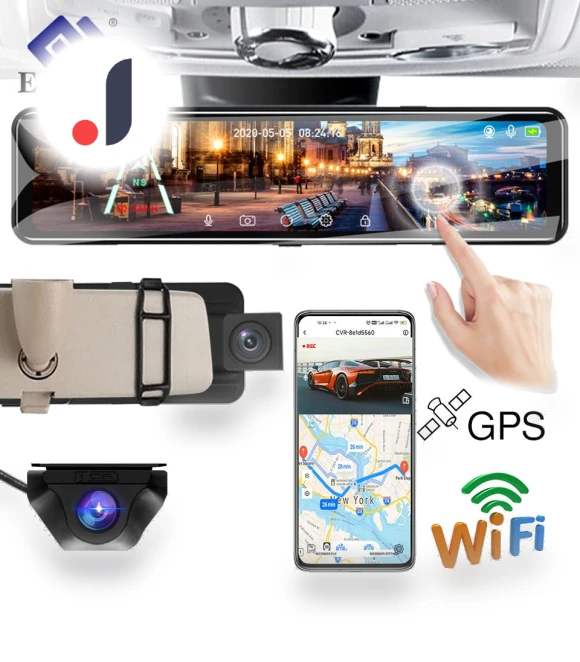 12-inch Touchscreen Car Dash Cam — Dashboard Cameras, E-ACE