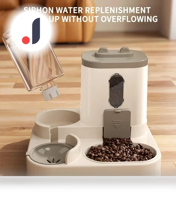 2 in 1 Cat Food Water Dispenser — Feeders, Darling Home