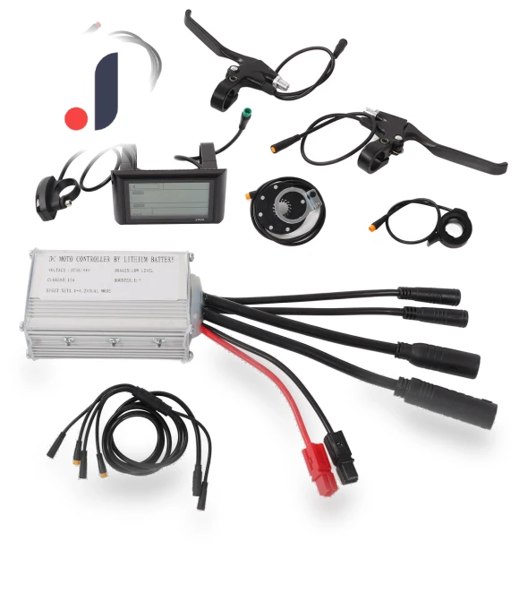 36V/48V 250W Brushless Motor Controller Kit with LCD Display — Motors, 3CZY