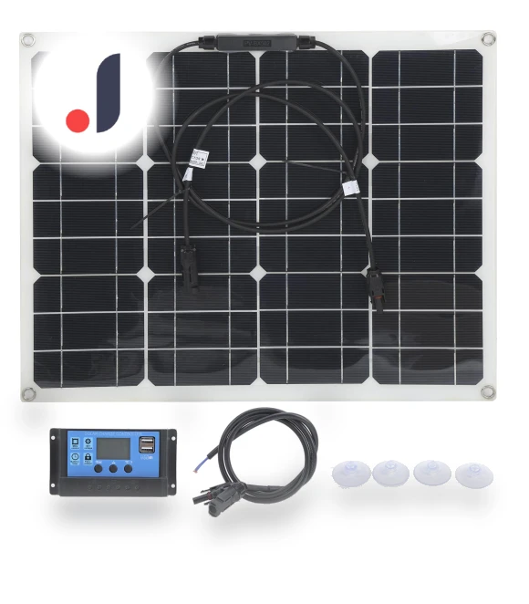 40W Solar Panel with Dual USB Charger — Chargers, Aneng Diagnostic Tools