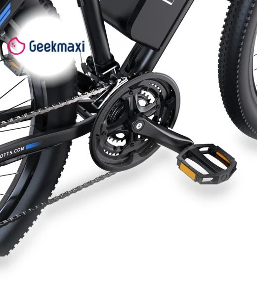 Electric Bike with Rear Rack — Motors, DUOTTS