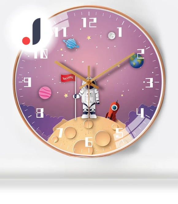 Creative Space Automatic Radio Clock with Timer — Clocks, Window glass film