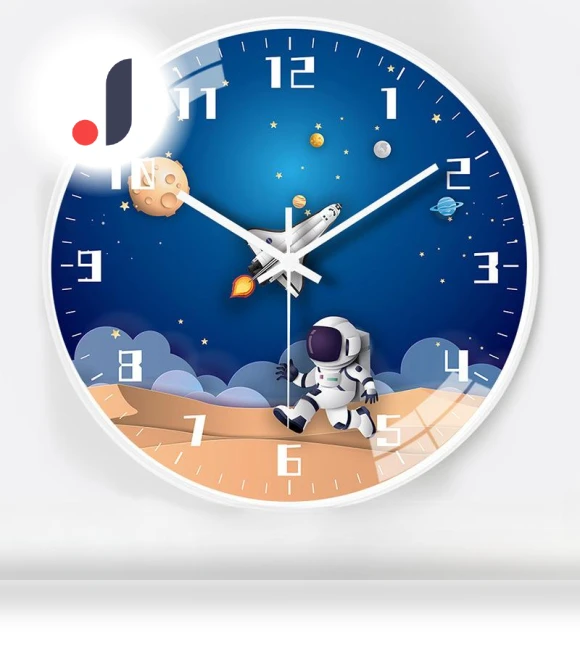 Creative Space Automatic Radio Clock with Timer — Clocks, Window glass film