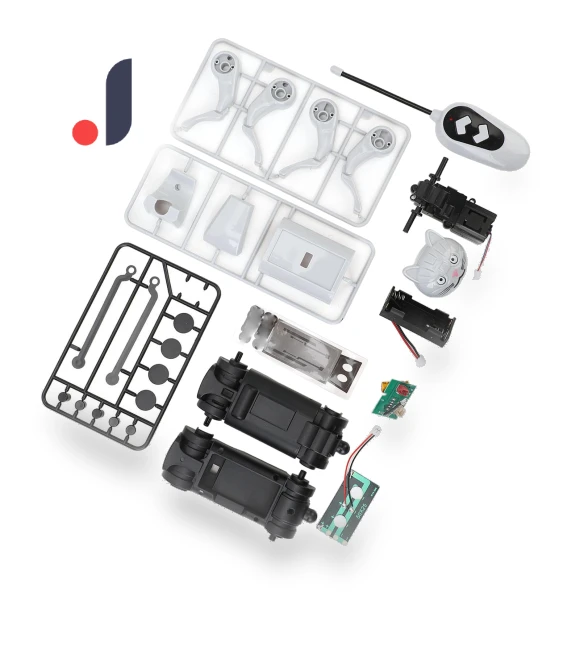 DIY Remote Control Robot Toy — Construction Kits, 3CZY