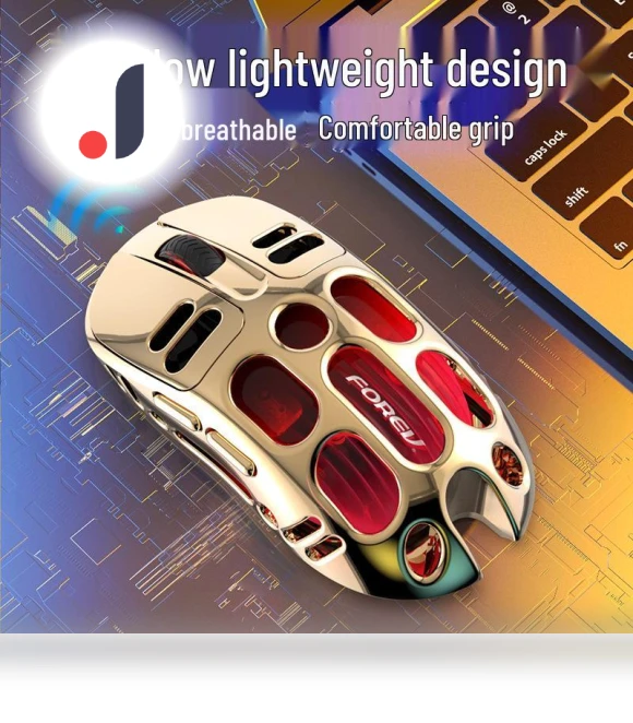 Ergonomic RGB Bluetooth Mouse — Mouse Pads, Super Buyer