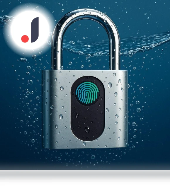 Keyless Smart Padlock — Padlocks & Hasps, hongruid