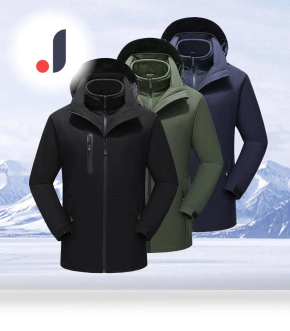 Men's Smart Windbreaker Jacket with Heating — Down & Alternative, BigSopping