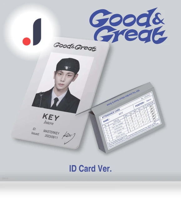 Mini-album Key - 2nd: Good and Excellent [ID Card Version] — Compact Audio Players, KPOP ON
