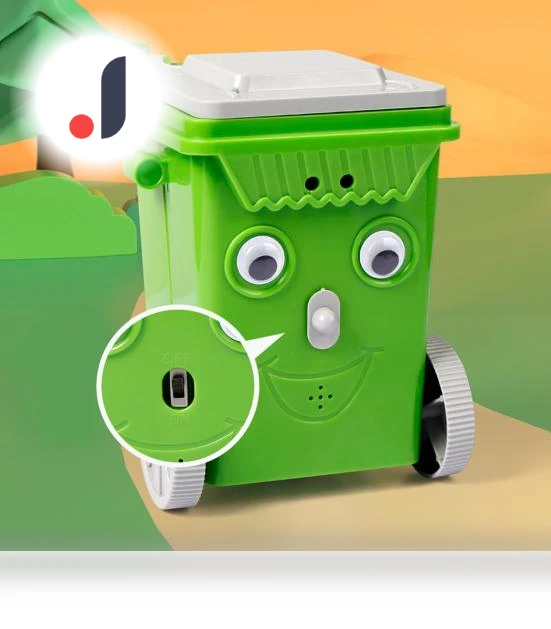 Mini Desktop Cleaner Robot — Interactive Figures & Robots, Kitty Cat House