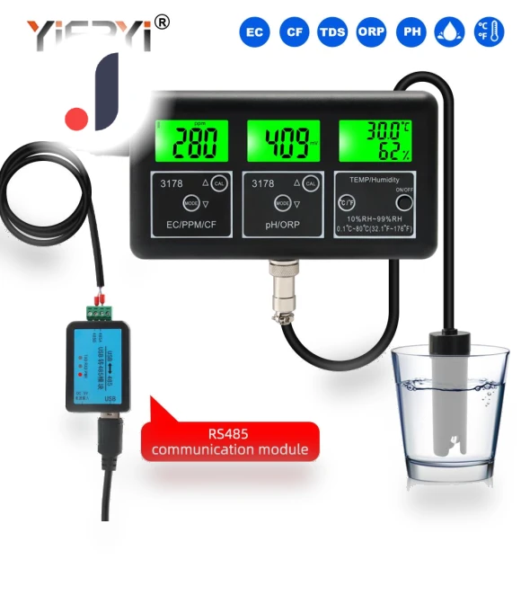 Multifunctional Water Quality Tester — Hydrometers, yieryi