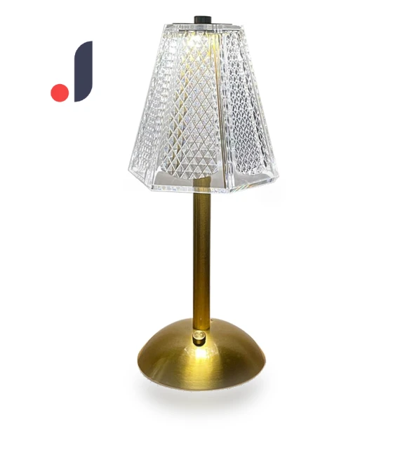 Portable Retro Metal Bedside Lamp — Desk & Table Lighting, Chic Home