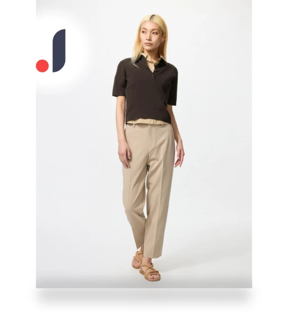 Smart Ankle-Length Pants — Casual Pants, Uniqlo