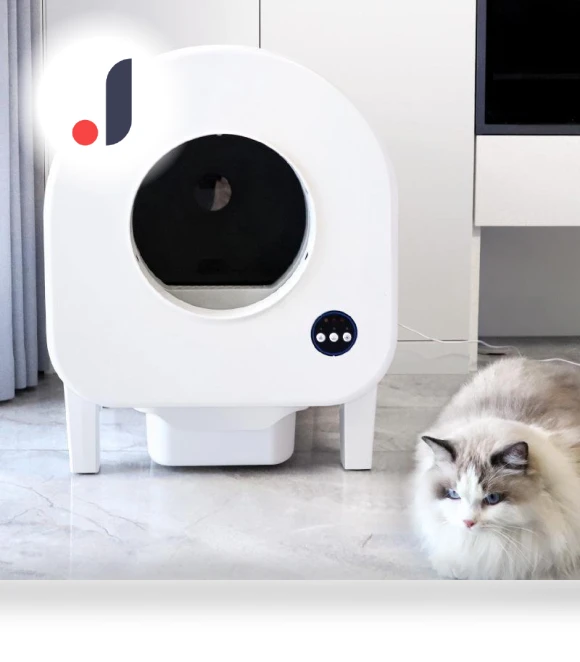 Smart Automatic Cat Litter Box — Waste Bins, Pets Land