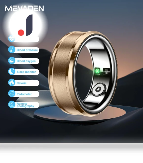 Smart Ring Heart Rate Sleep Blood Oxygen Monitor — Smart Rings, MEVADEN