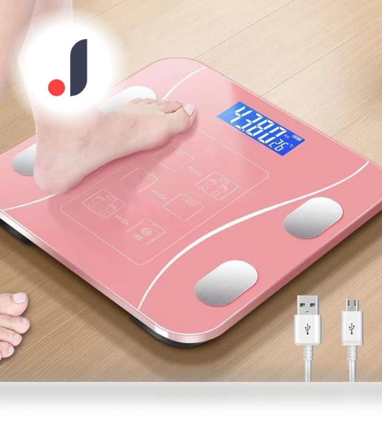 Smart Scale with LED Display — Weight Management Tools, jijijing