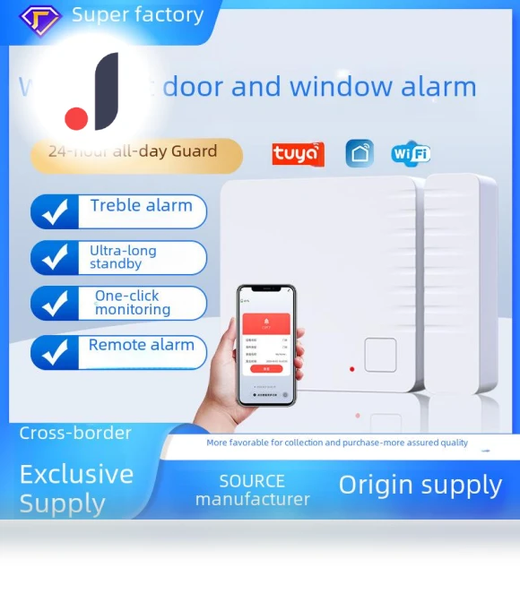 Smart WiFi Alarm for Door and Window — Smart Home Security, Golden Fern