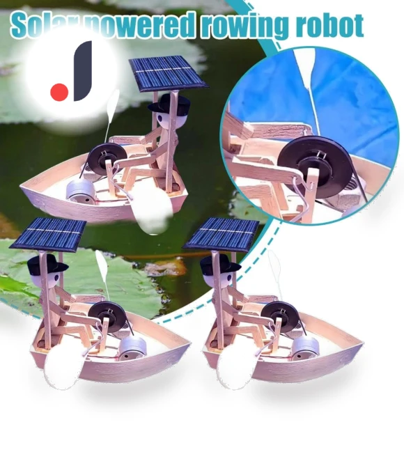 Solar Rowboat Robots — Solar Power, Didadi