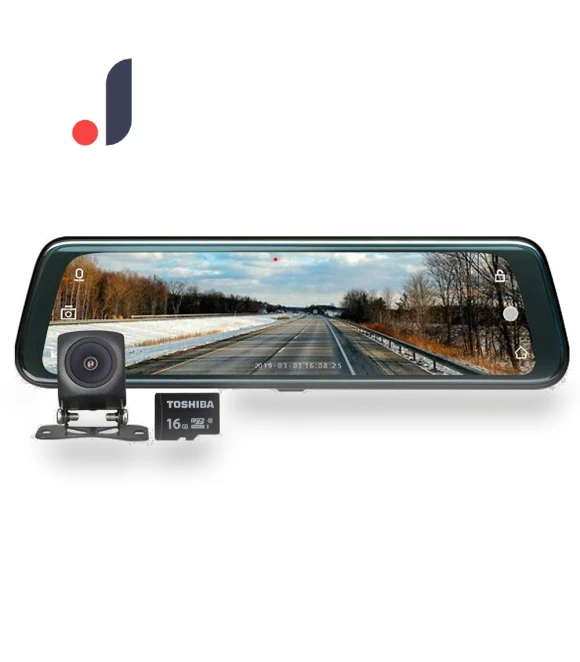 Touch Screen Dash Cam with Rear Camera — Dashboard Cameras, Zen-Japan Electronics