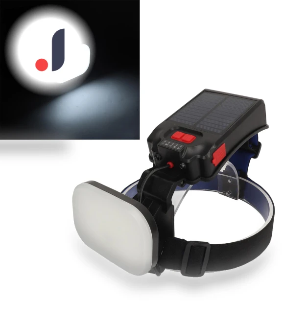 Waterproof Solar-Powered LED Headlamp — Flashlights, ZuiyouSports1